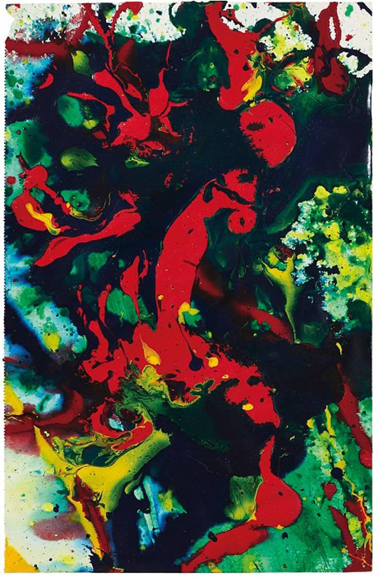 Sam Francis Abstract Painting – Untitled