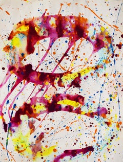 Vintage Untitled SF73-681 - American Abstract Art 1973