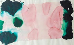 Untitled, SF78-255 - Acrylic Painting with Watercolour American Abstract Art