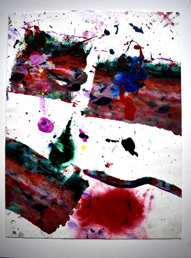  Untitled SF80-1191 - Painting by Sam Francis