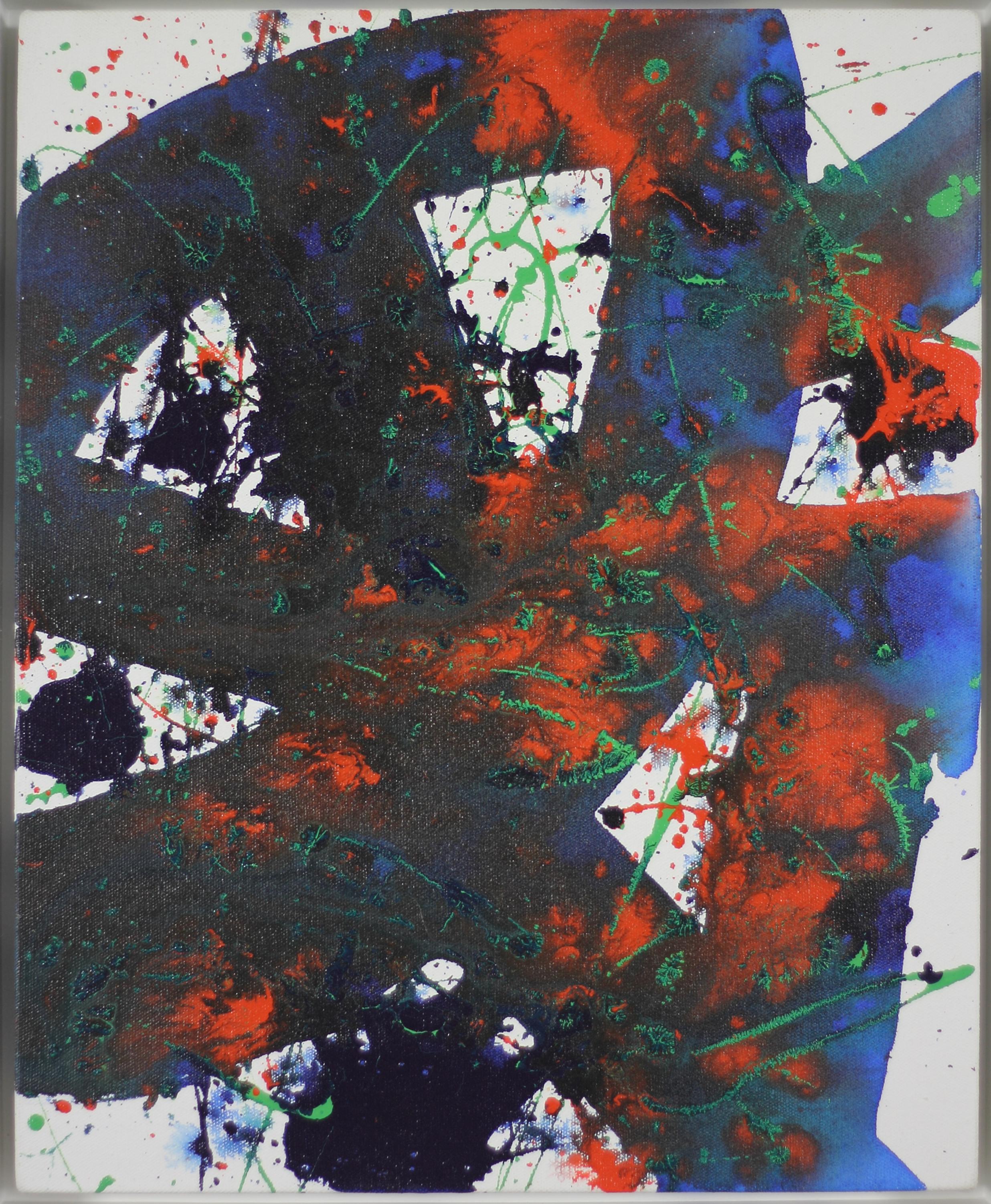 Untitled (SFP94-78) (SFF.1754) - Painting by Sam Francis