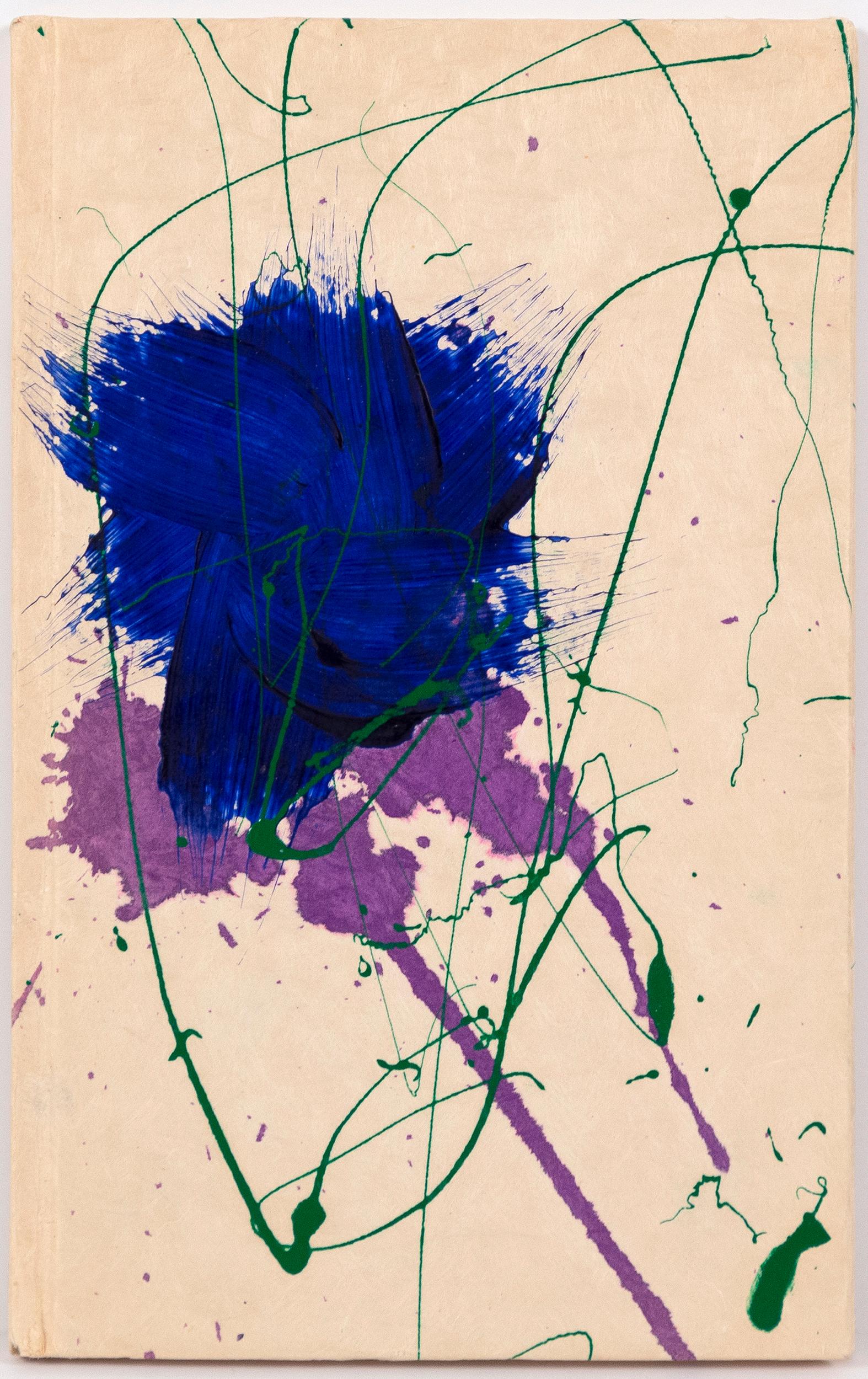 Yea II - Abstract Expressionist Painting by Sam Francis