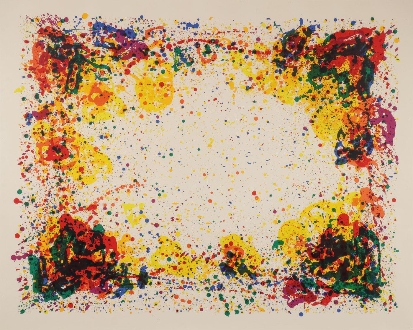 Ariel's Ring - Print by Sam Francis