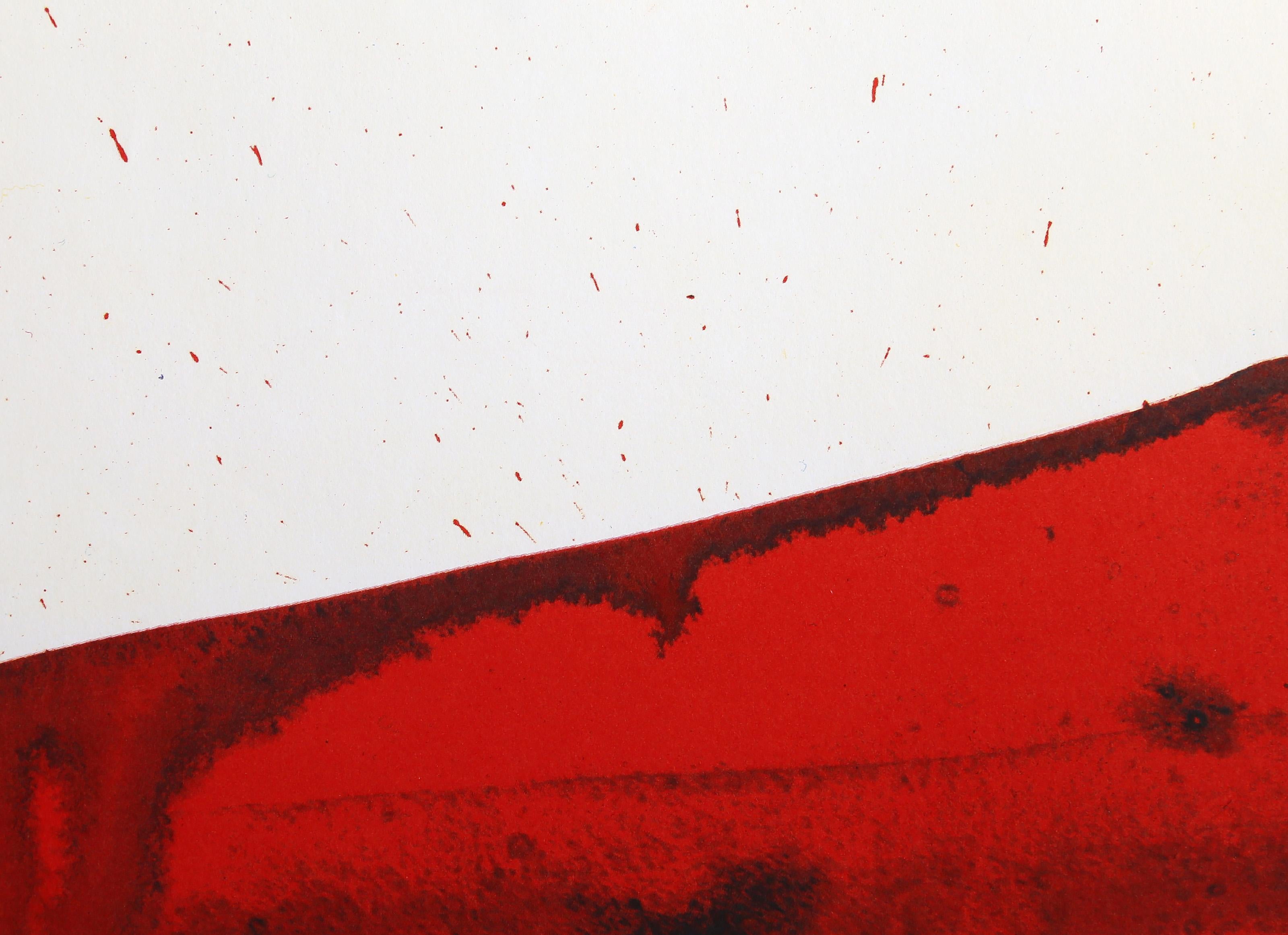 Centre National d'Art Contemporain, Abstract Expressionist Poster by Sam Francis For Sale 3