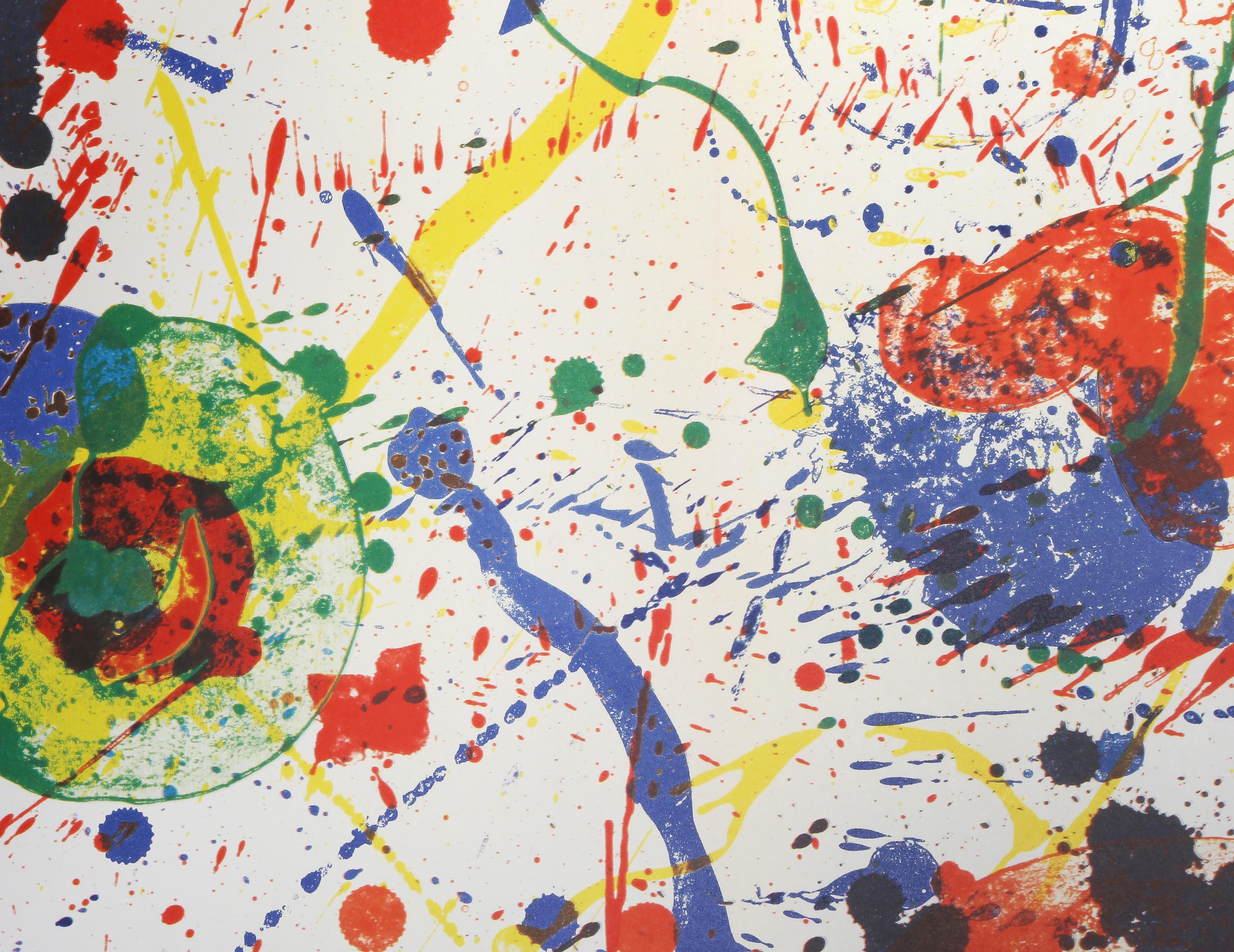 Exposición Internacional de Arte de Chicago, Cartel Expresionista Abstracto, Sam Francis en venta 1
