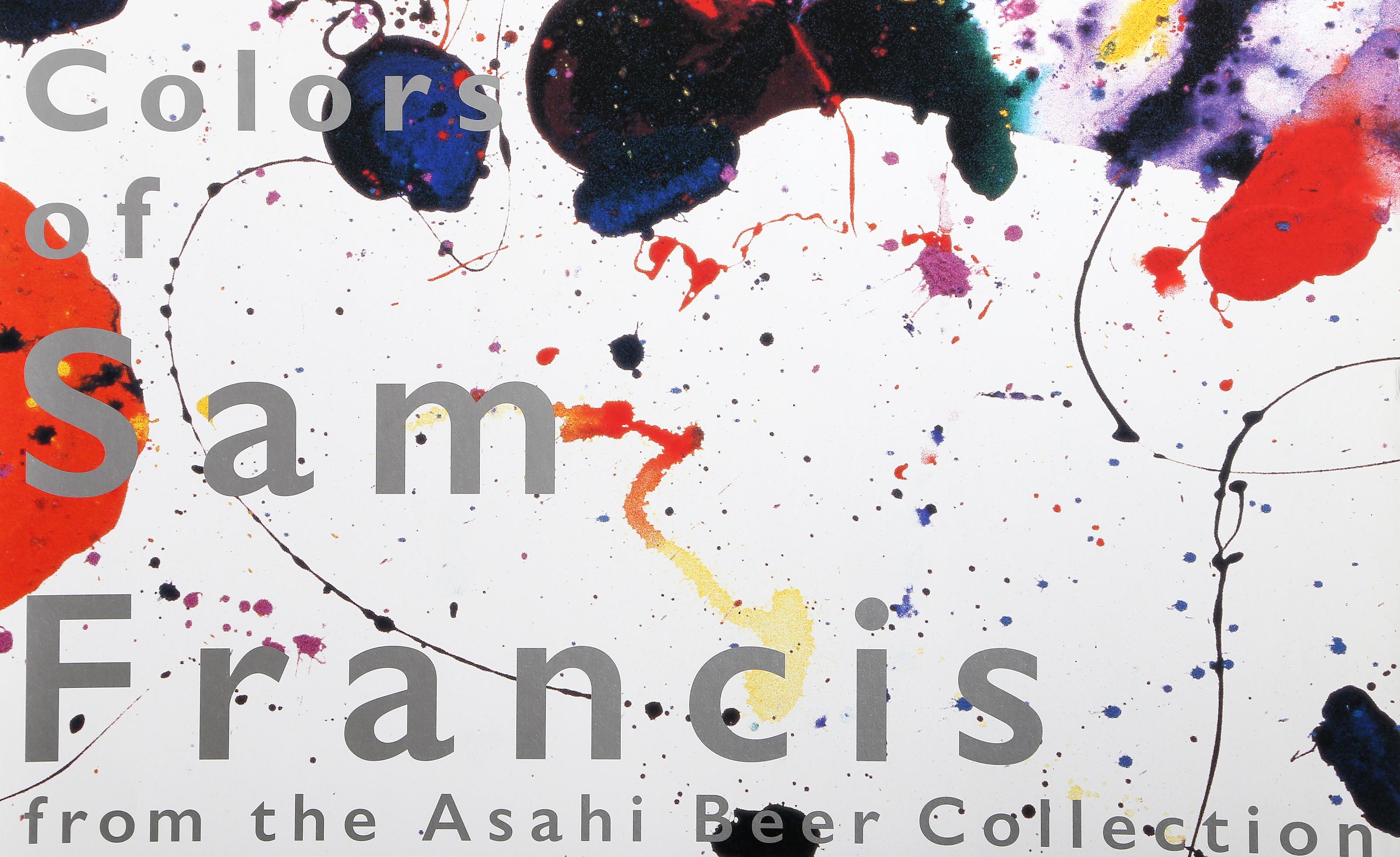 Colors of Sam Francis, Abstract Expressionist Poster by Sam Francis For Sale 3