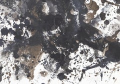 Dark Plated, Abstract Lithograph by Sam Francis