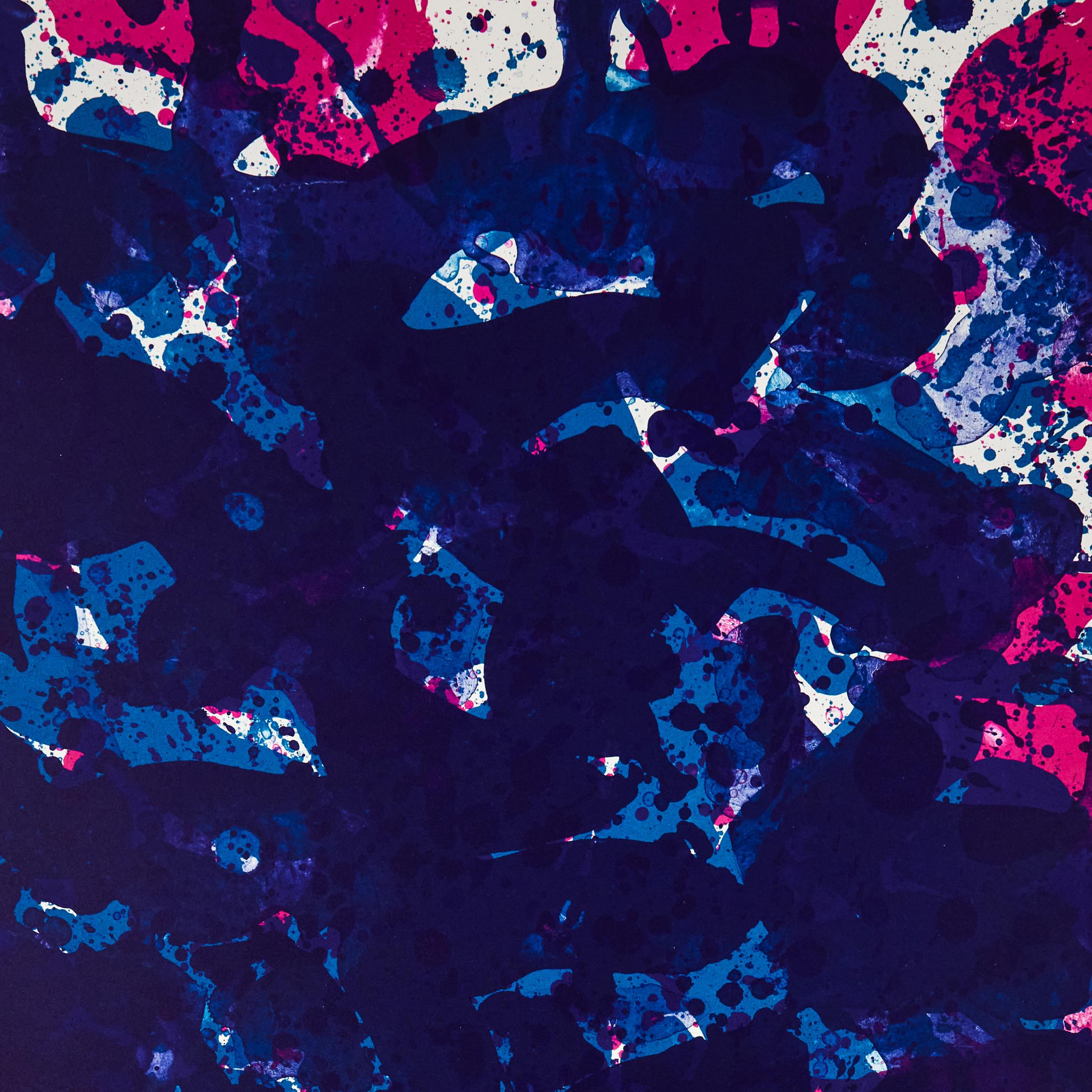 Deep Blue - Print by Sam Francis