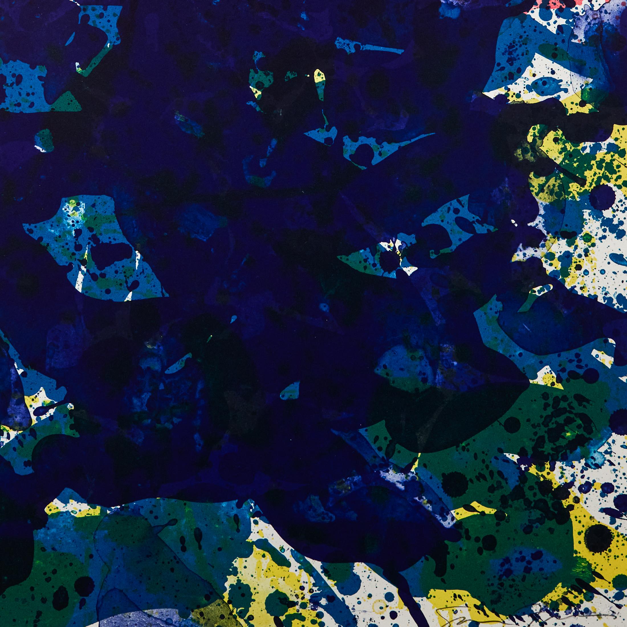 Sam Francis (1923-1994) is one of the most distinctive and collected 20th-century abstract artists.

After serving in the Air Force in WW II, Francis returned to his native California immersing himself in art making. By the end of the 1940s, he was