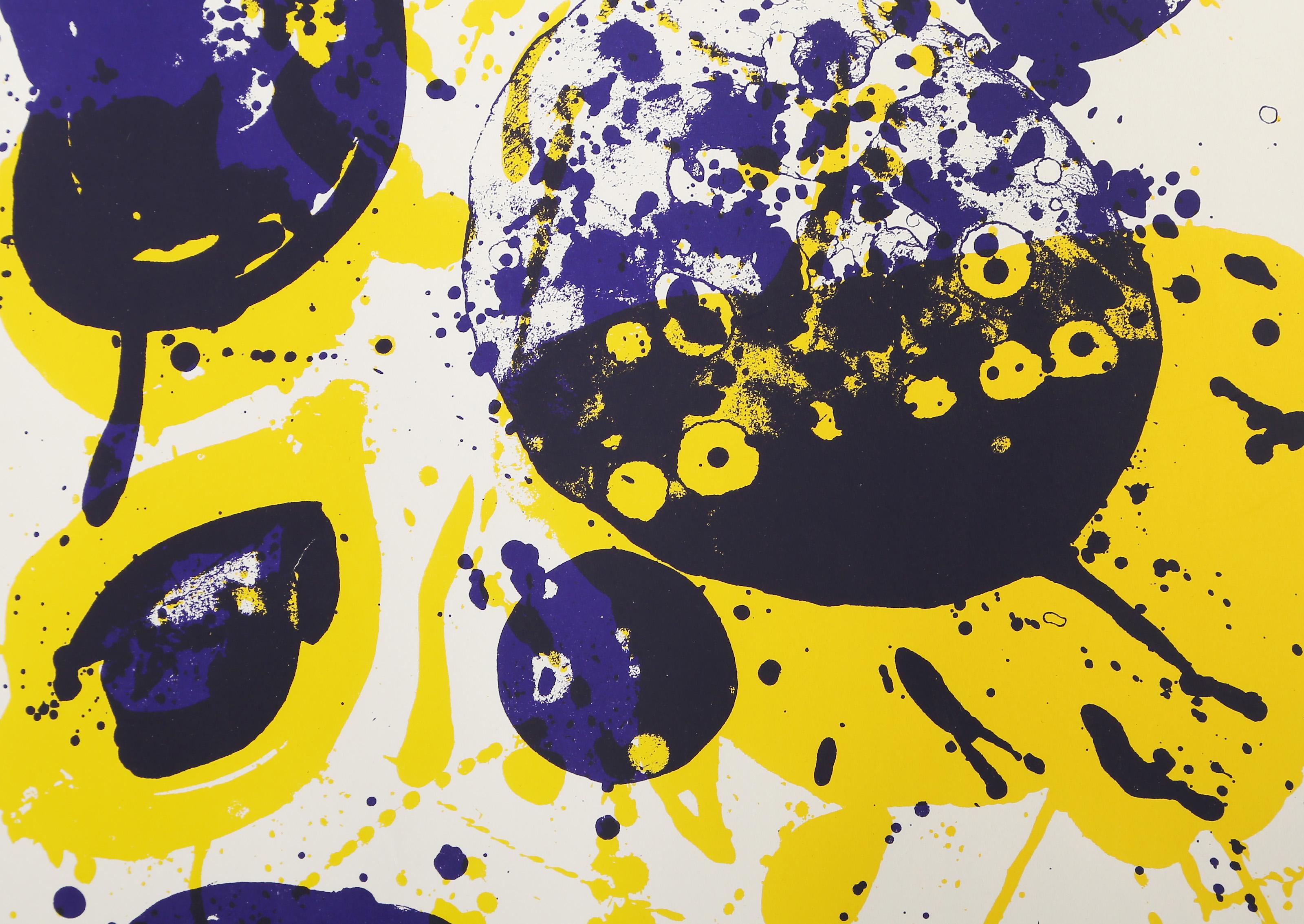 Galerie Pudeklo, Poster espressionista astratto di Sam Francis in vendita 3