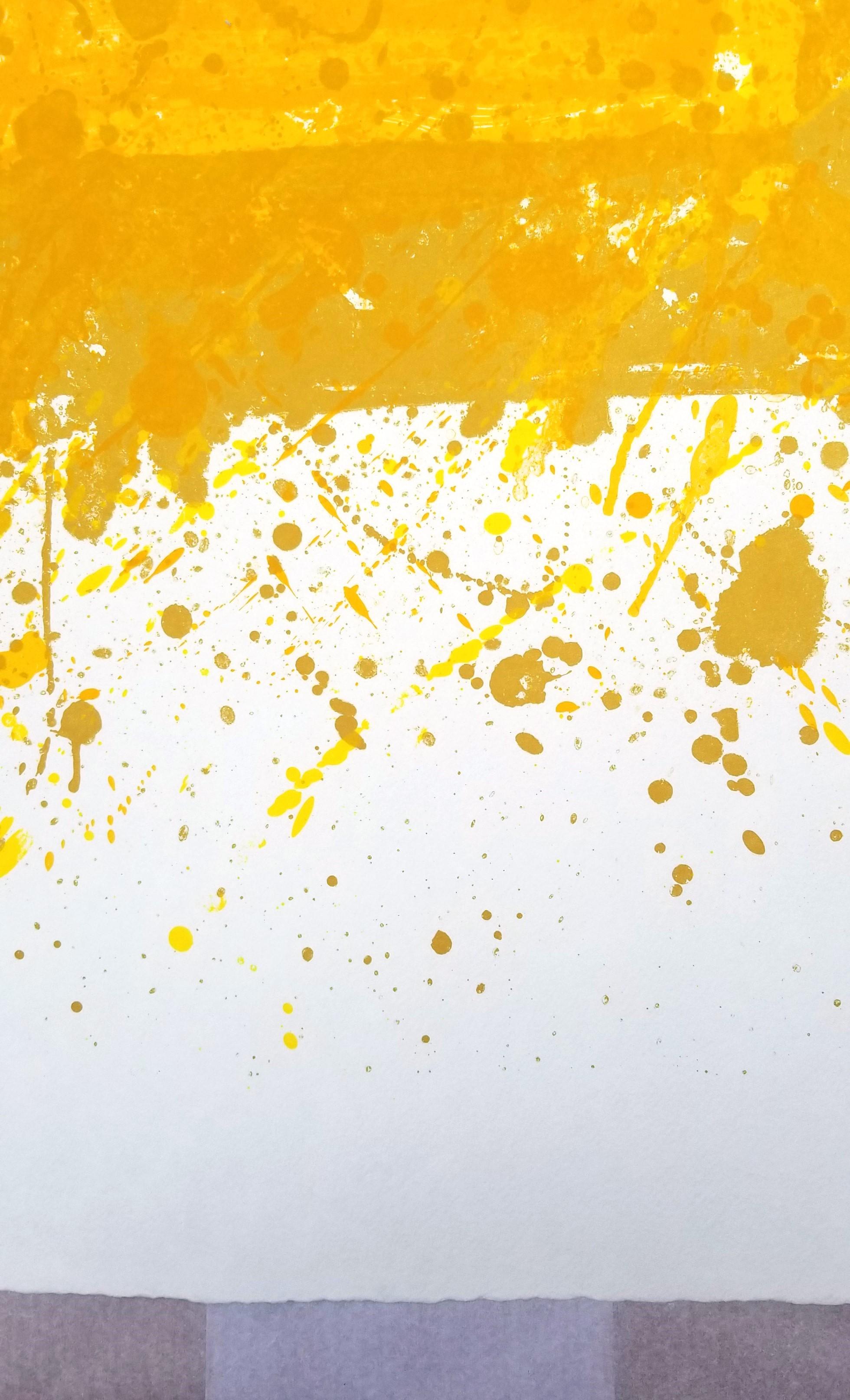 Generated (SF-275) /// Huge Diptych Sam Francis Abstract Expressionism Yellow For Sale 16
