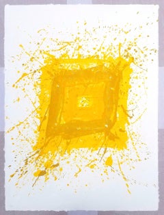 Generated (SF-275) /// Huge Diptych Sam Francis Abstract Expressionism Yellow