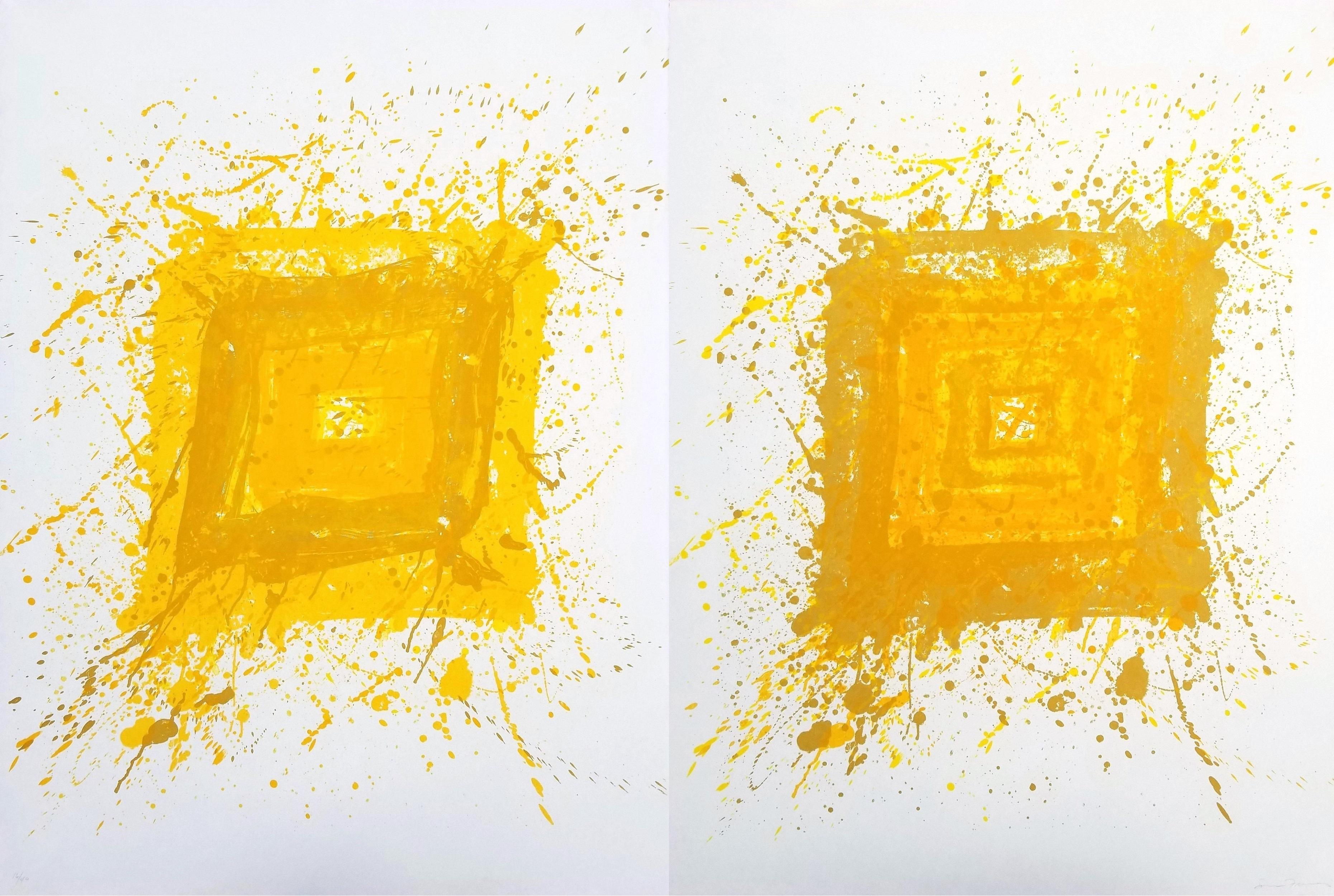 Artist: Sam Francis (American, 1923-1994)
Title: "Generated (SF-275)"
*Signed by Francis in pencil (on second sheet) lower right
Year: 1983
Medium: Original Lithograph on two sheets of John Koller HMP paper
Limited edition: 16/40, (there were also 8