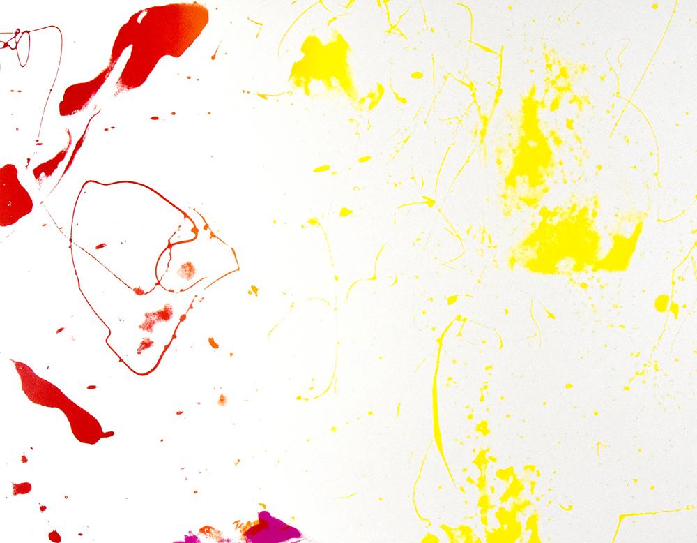 King Corpse, 1986 (Abstrakter Expressionismus), Print, von Sam Francis