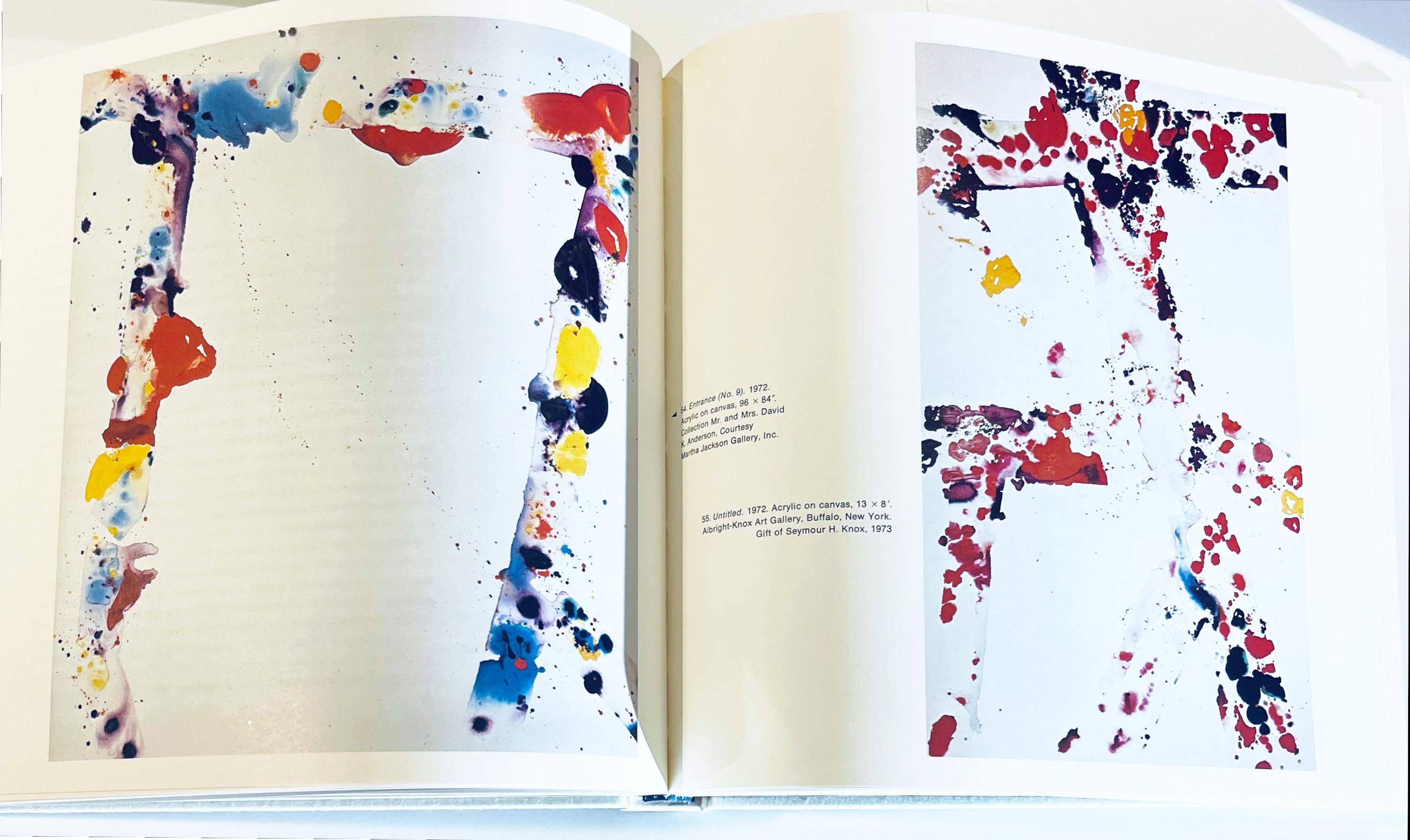 Limited Signed Deluxe Monograph with Slipcase (signed & numbered by Sam Francis) For Sale 10