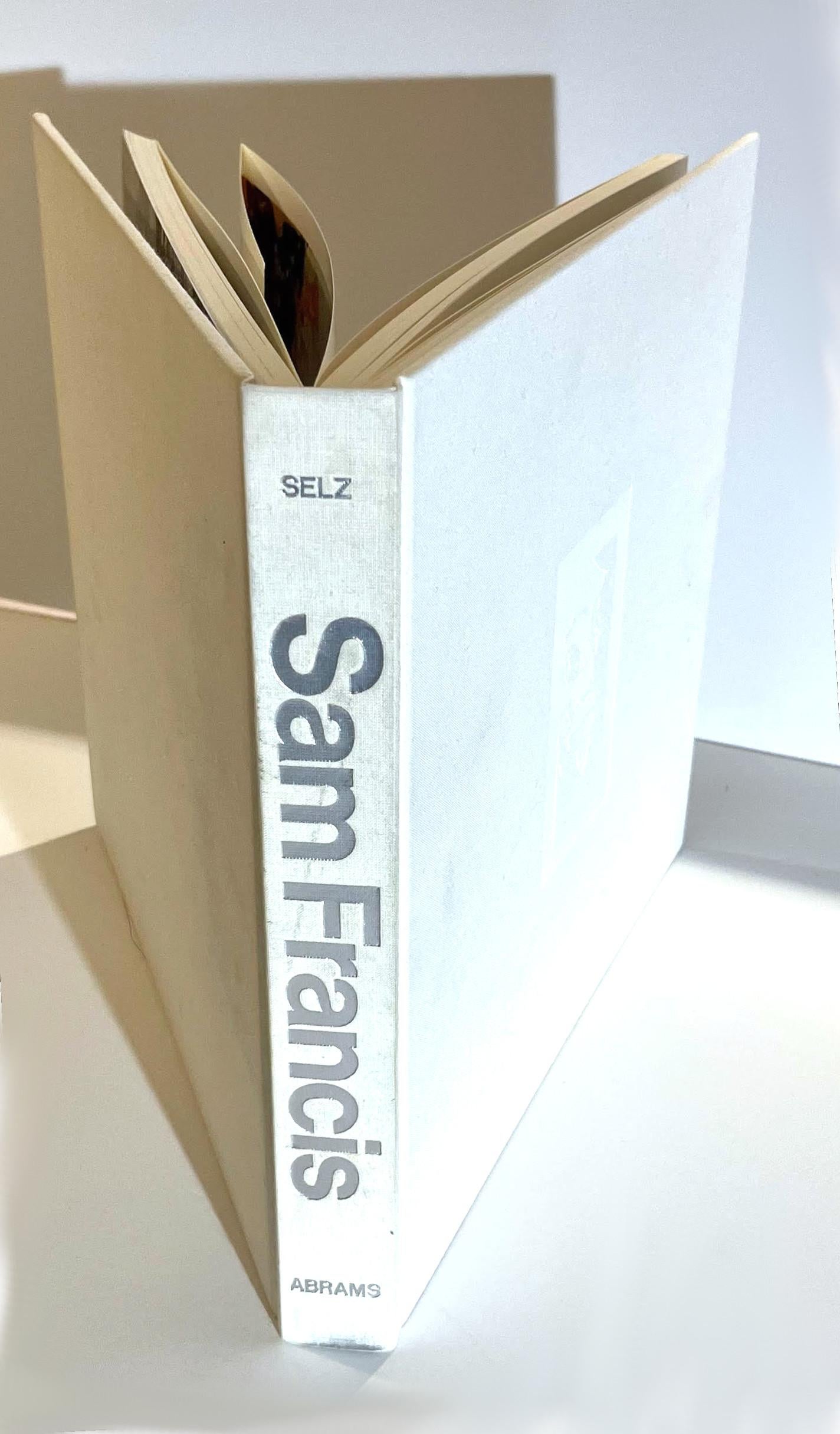 Monographe Deluxe signé avec étui (signé et numéroté par Sam Francis) en vente 6