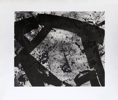 Metal Field I, Abstract Etching by Sam Francis
