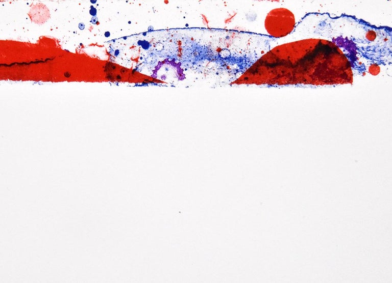 People's Jade, 1971 - Abstract Expressionist Print by Sam Francis