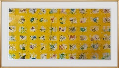 Pioggia d'Oro : Le Cinque Stagioni (Oren Rain) 1988, gravure/quatinte couleur BIG