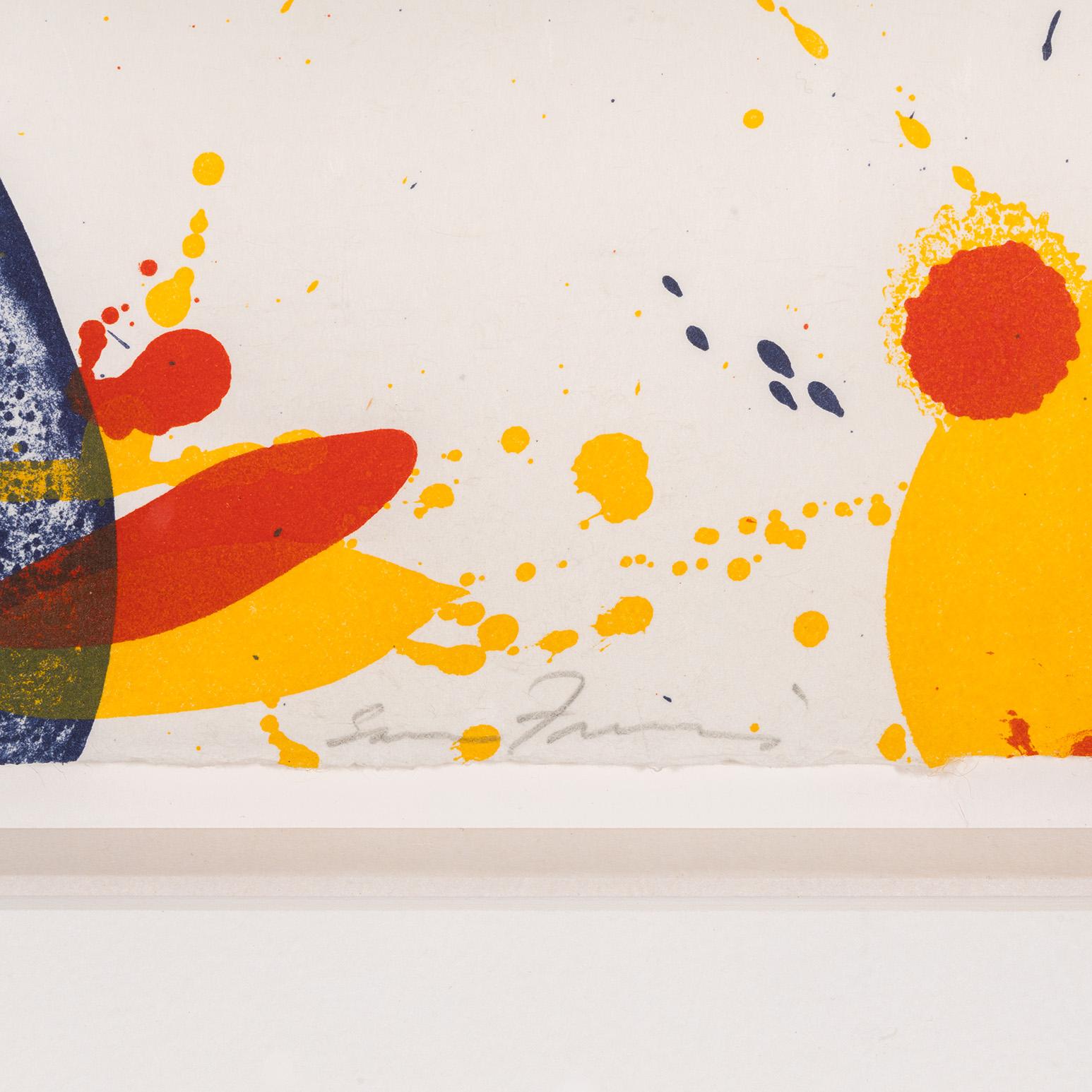 Primaries - Abstract Expressionist Print by Sam Francis