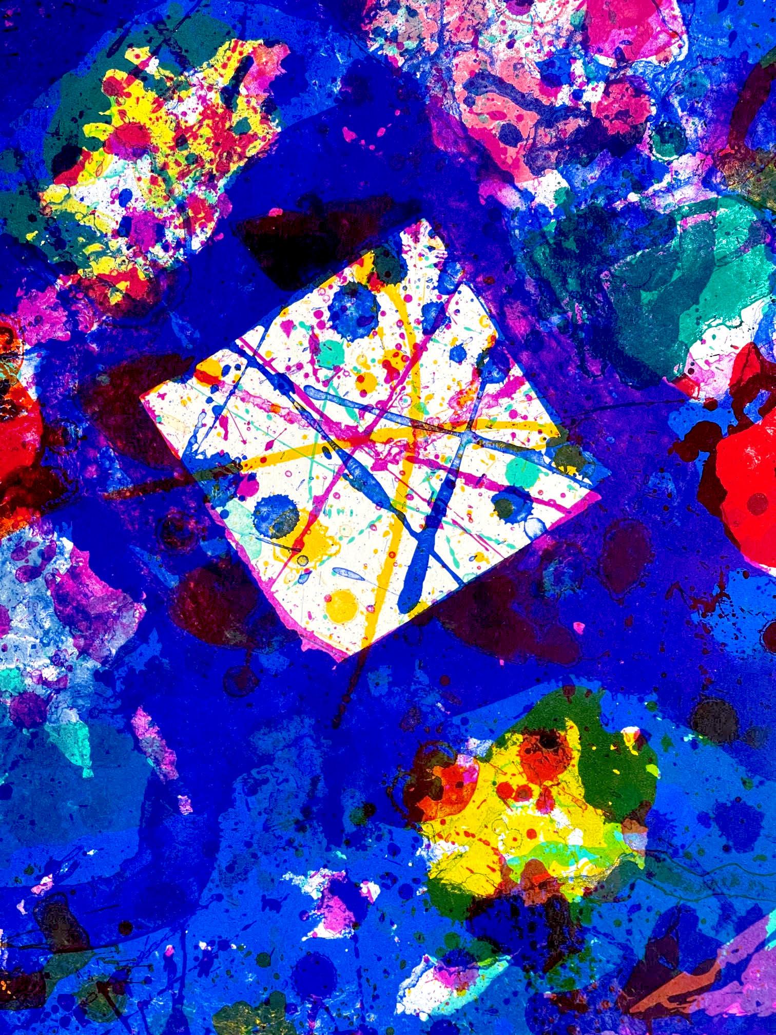 Sam Francis, Lithographie des Abstrakten Expressionismus, signiert/N (Lembark, L-240, SF-259) 3