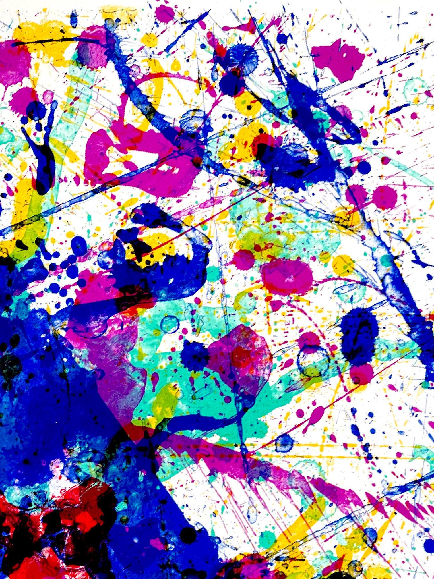 Sam Francis, Lithographie des Abstrakten Expressionismus, signiert/N (Lembark, L-240, SF-259) 4