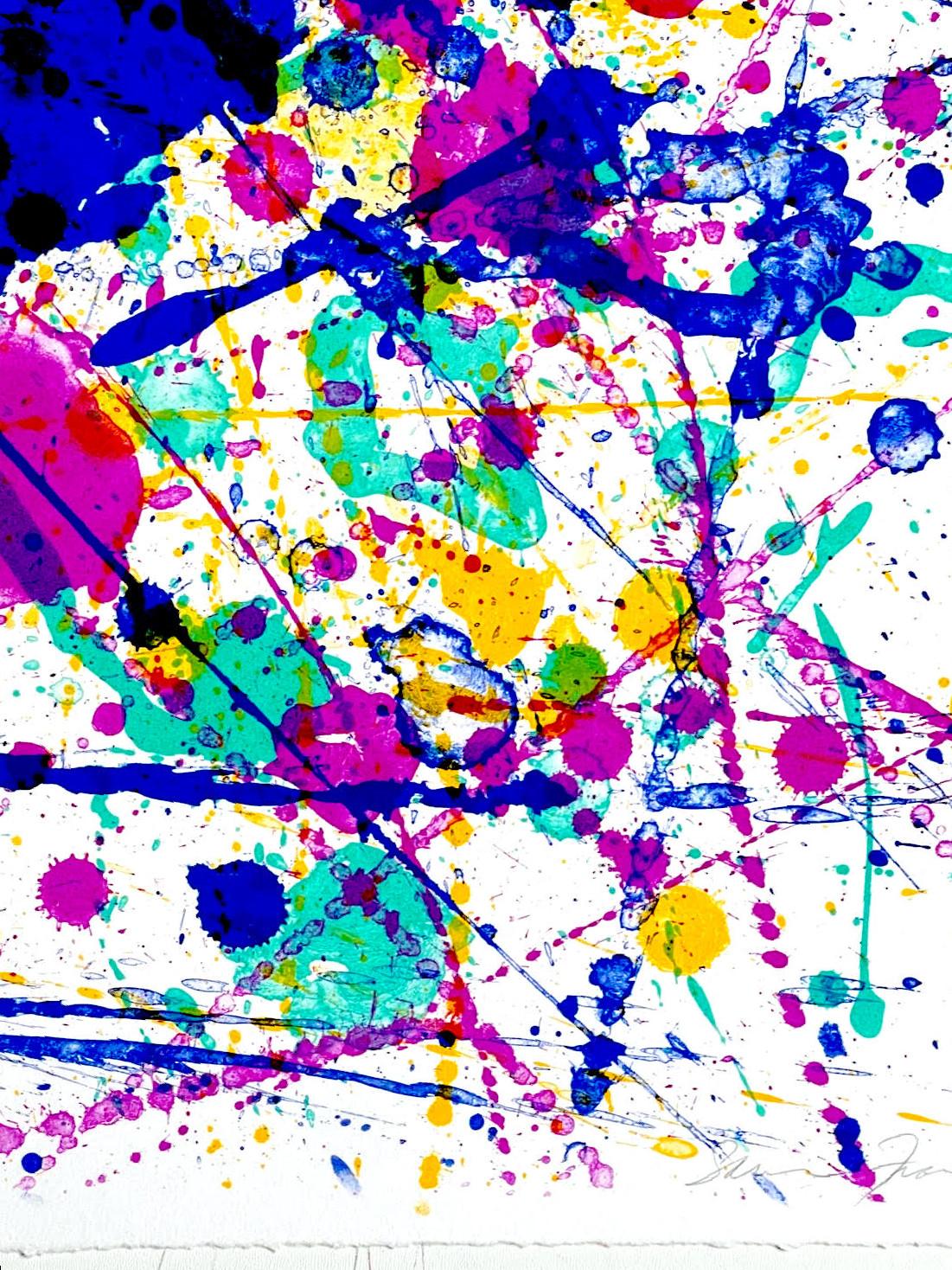 Sam Francis, Lithographie des Abstrakten Expressionismus, signiert/N (Lembark, L-240, SF-259) 6
