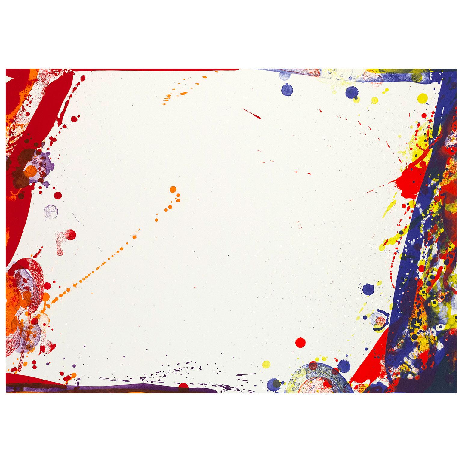 A preeminent figure in 20th century abstraction, Sam Francis (1923-1994) is renowned for his dynamic and colorful works. Printmaking was an essential part of his practice. Similar to Robert Motherwell, Francis became so transfixed by the potential