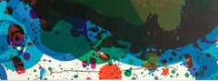 Sam Francis - Litografia del Carnegie Museum, edizione deluxe autografata e numerata 25/30