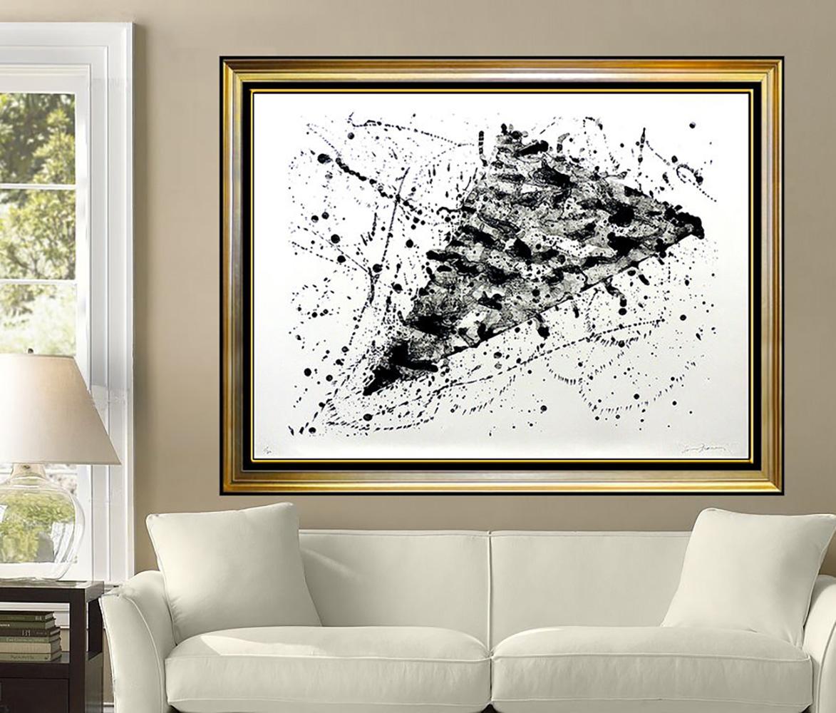 Sam Francis Large and Color Lithograph, Custom Framed and listed with the Submit Best Offer 

Accepting Offers Now:  Up for sale here we have an Extremely Rare (only 30 in the edition), Lithograph on art paper by Sam Francis,"Untitled (SF.214)" from