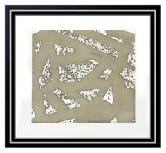 Sam Francis Misty Sails Color Aquatint Etching Hand Signed Large Abstract Art