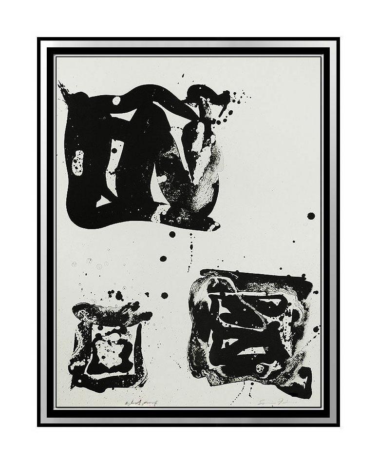 Sam Francis Large, Hand Signed and Numbered Lithograph, Custom Framed and listed with the Submit Best Offer option

Accepting Offers Now:  Up for sale here we have an Extremely Rare Artist's Proof Lithograph by Sam Francis, 