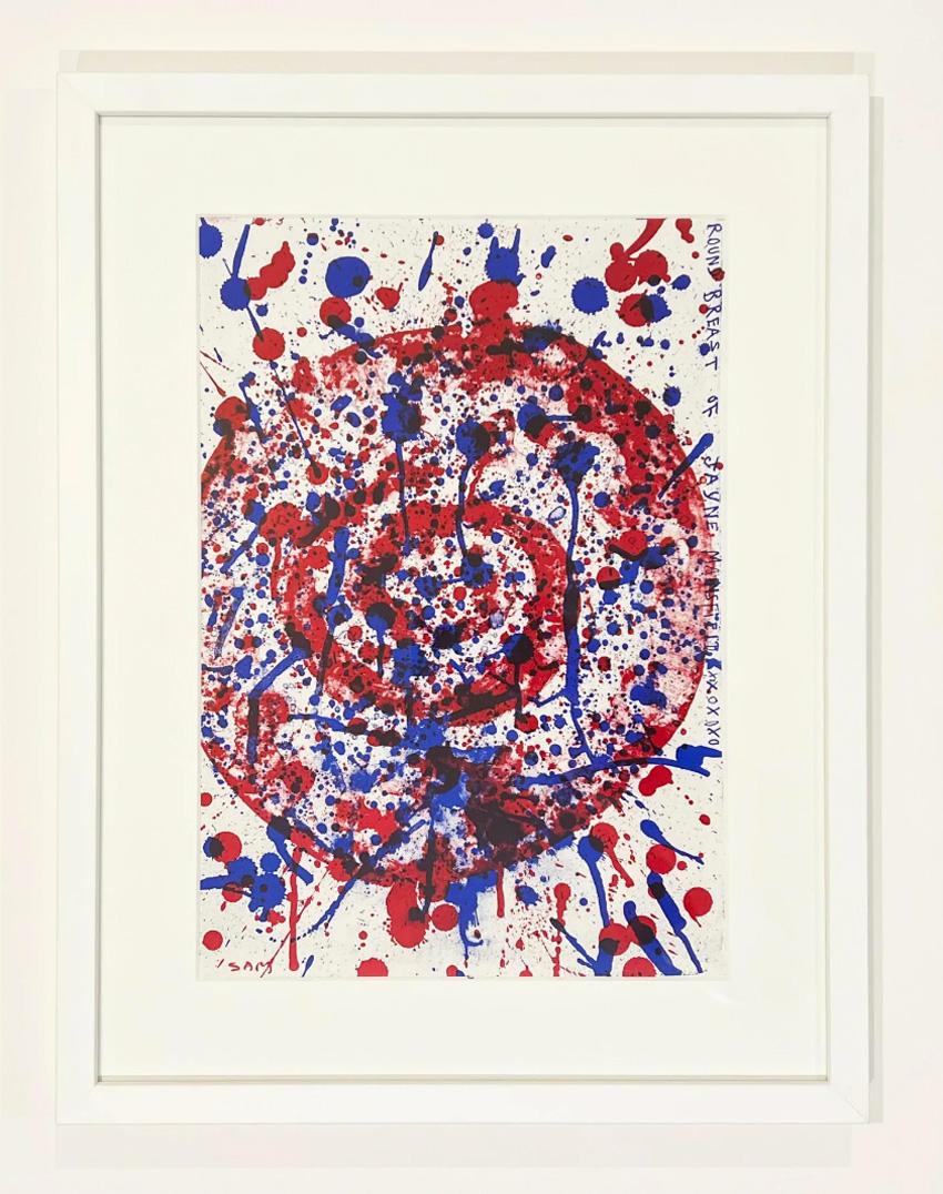 Sam Francis Round Breast of Jane Mansfield For Sale 1