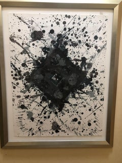 Sam Francis Splatter Lithograph