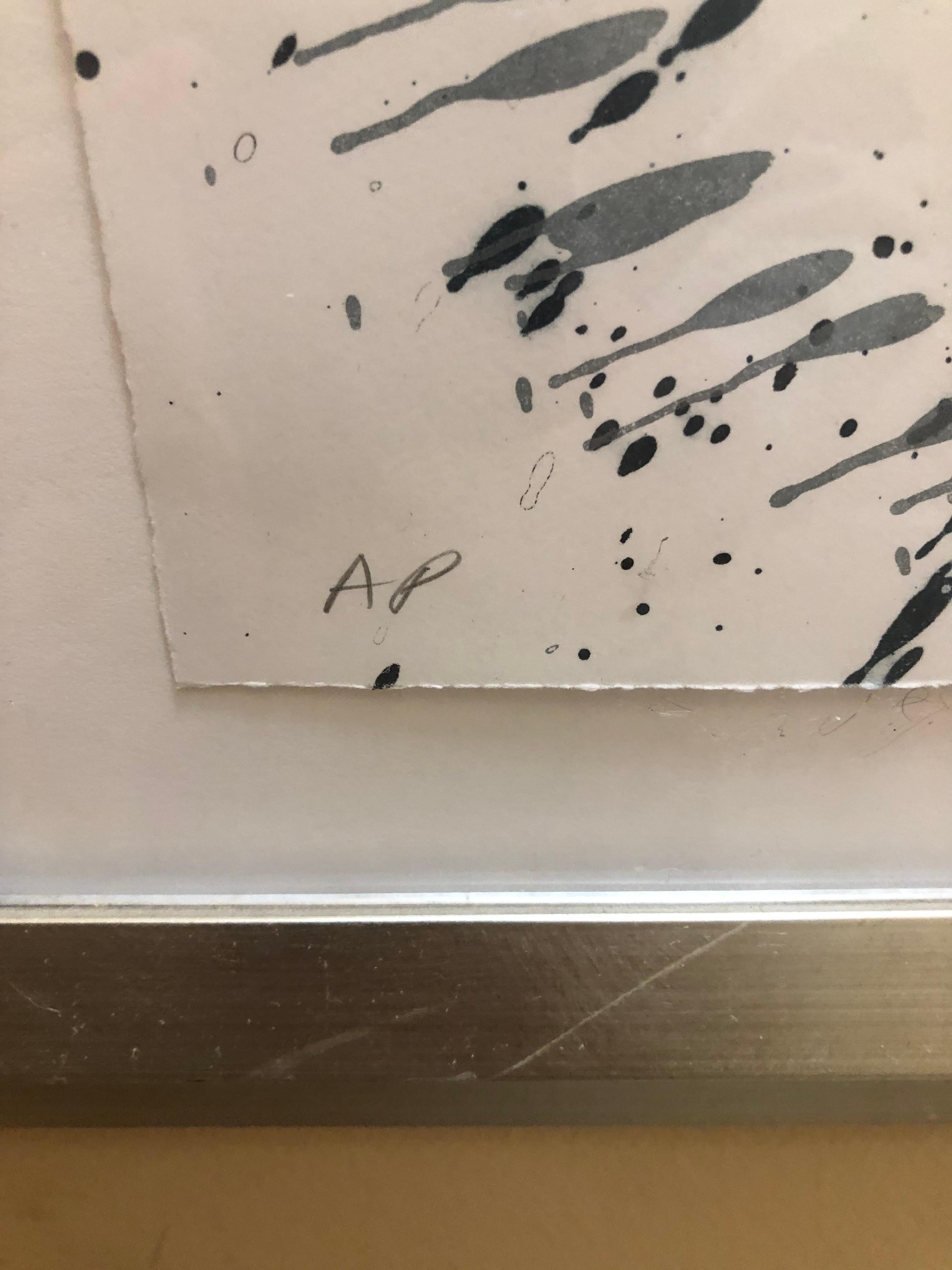 Sam Francis Splatter Lithograph For Sale 3