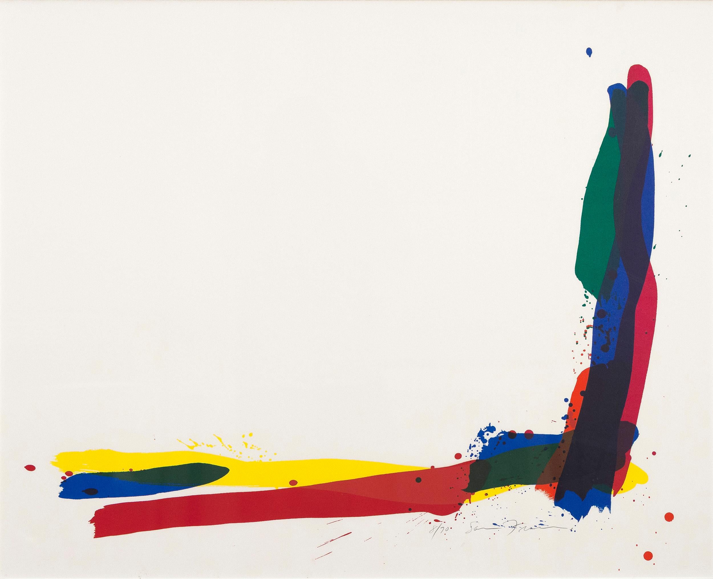 A preeminent figure in 20th century abstraction, Sam Francis (1923-1994) is renowned for his dynamic and colorful works.

After his military service, Francis returned to California and received a Masters of Arts from Cal Berkeley in 1950. Taking