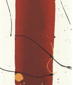 Used Sam Francis 'Untitled 1984' 2001- Serigraph