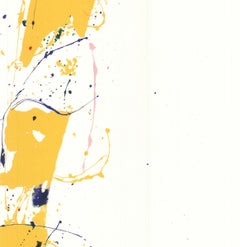 Untitled Yellow Streak Serigraph, Contemporary, Screen Print, 2000s