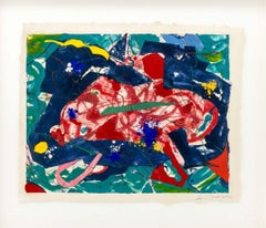 Sam Francis Untitled (Abstraction) Monotype, 1986