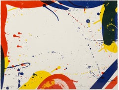 SAM FRANCIS  UNTITLED FROM PORTFOLIO 9  SIGNED AND NUMBERED  1967