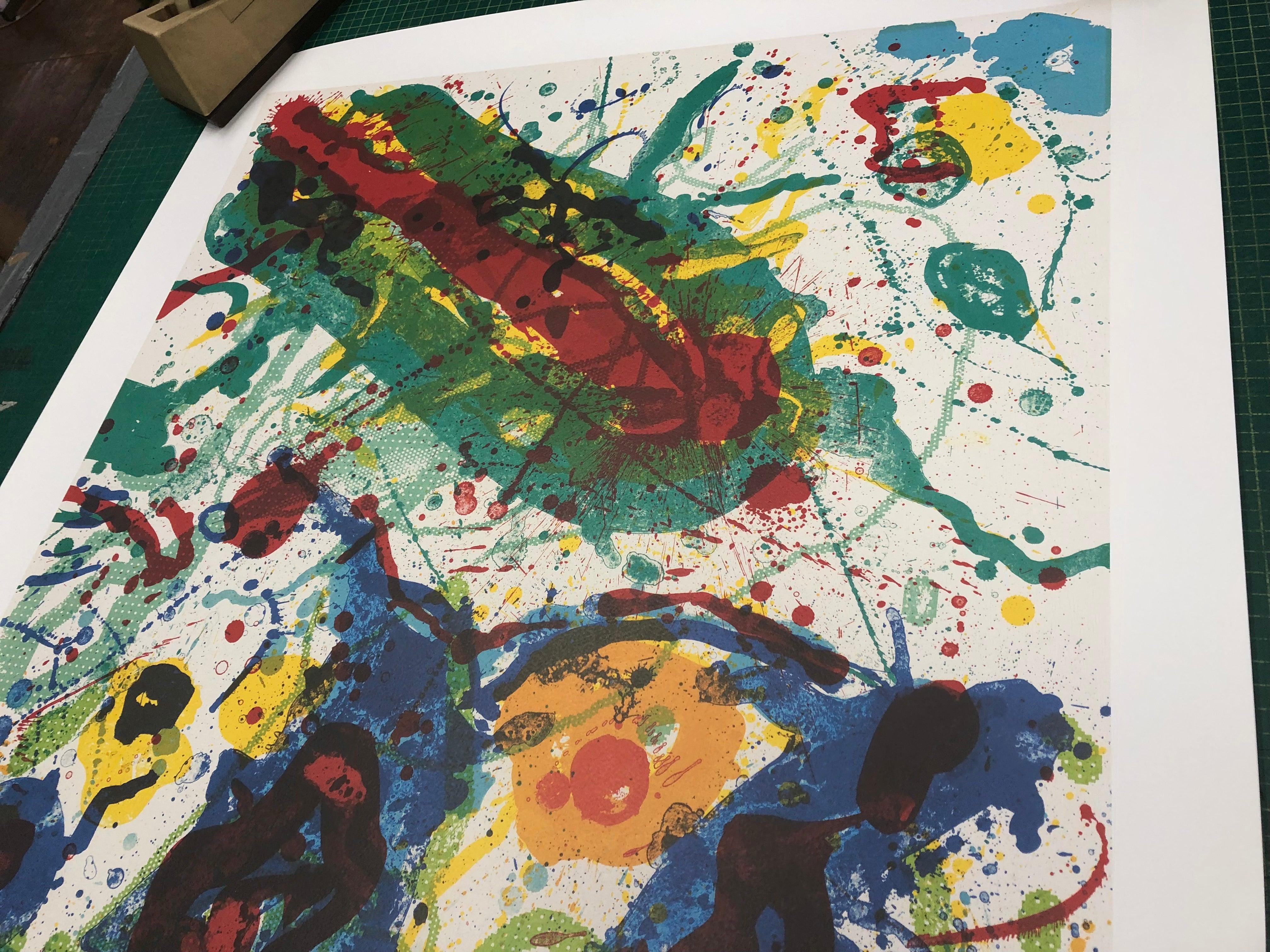 Sam Francis 'Untitled SF-341'  2004- Offset For Sale 3