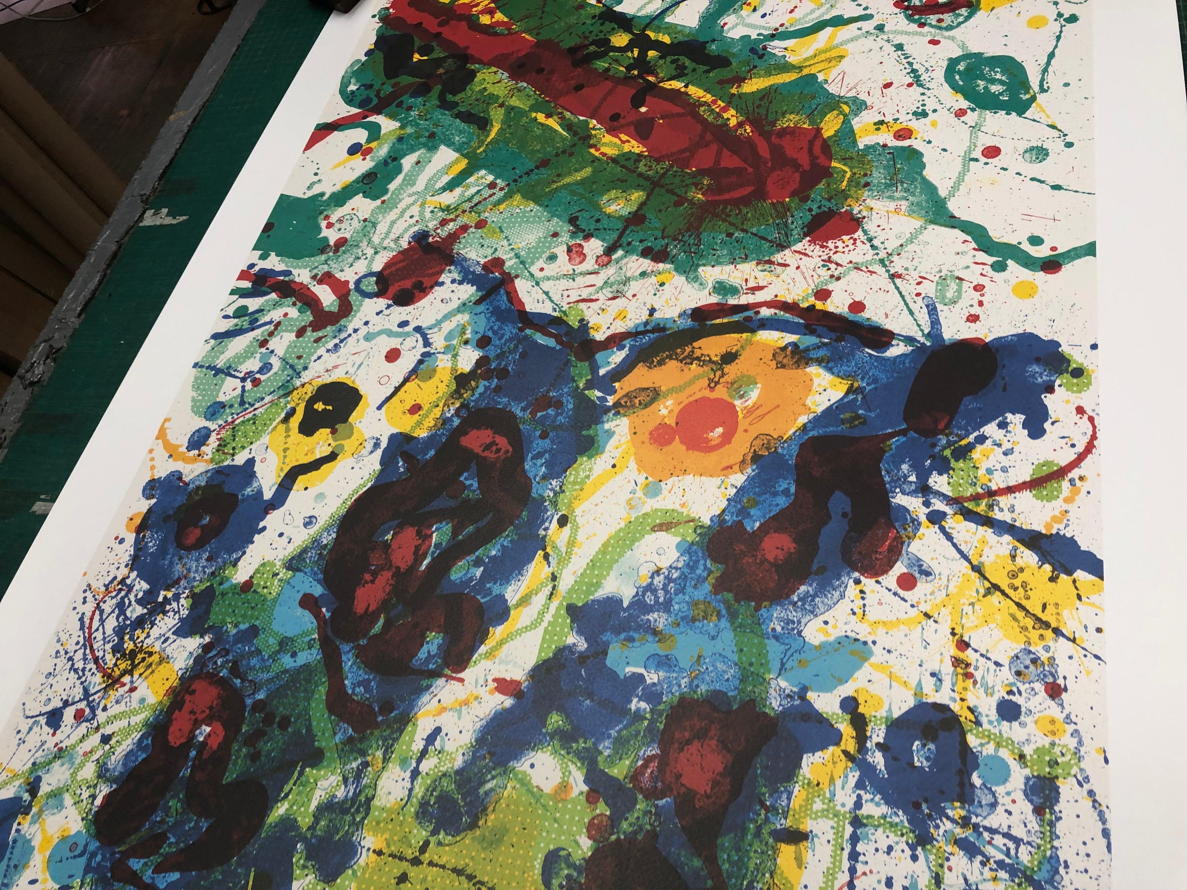 Sam Francis 'Untitled SF-341'  2004- Offset For Sale 4