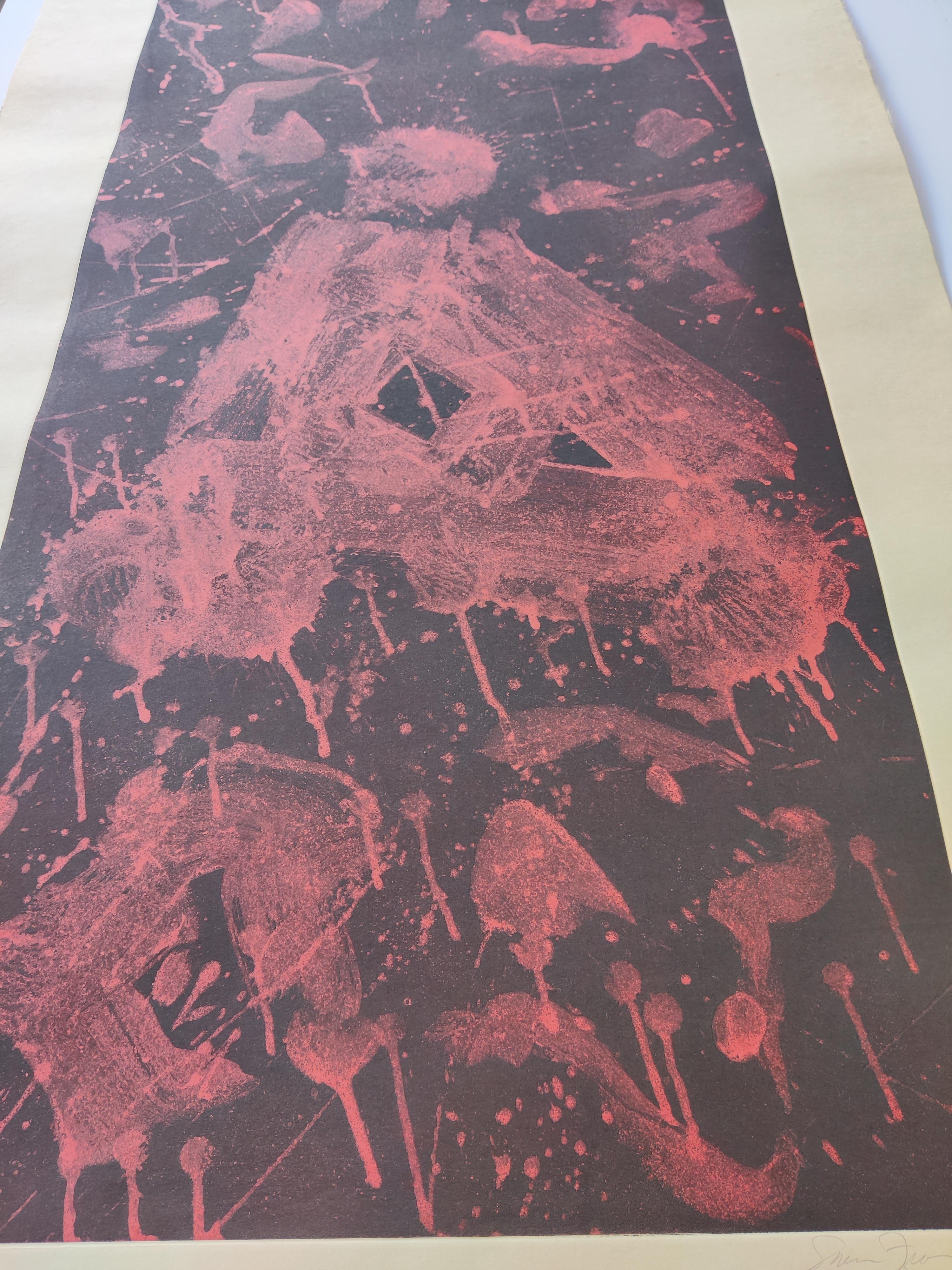 Sam Francis -- Untitled (SFE-021) For Sale 1