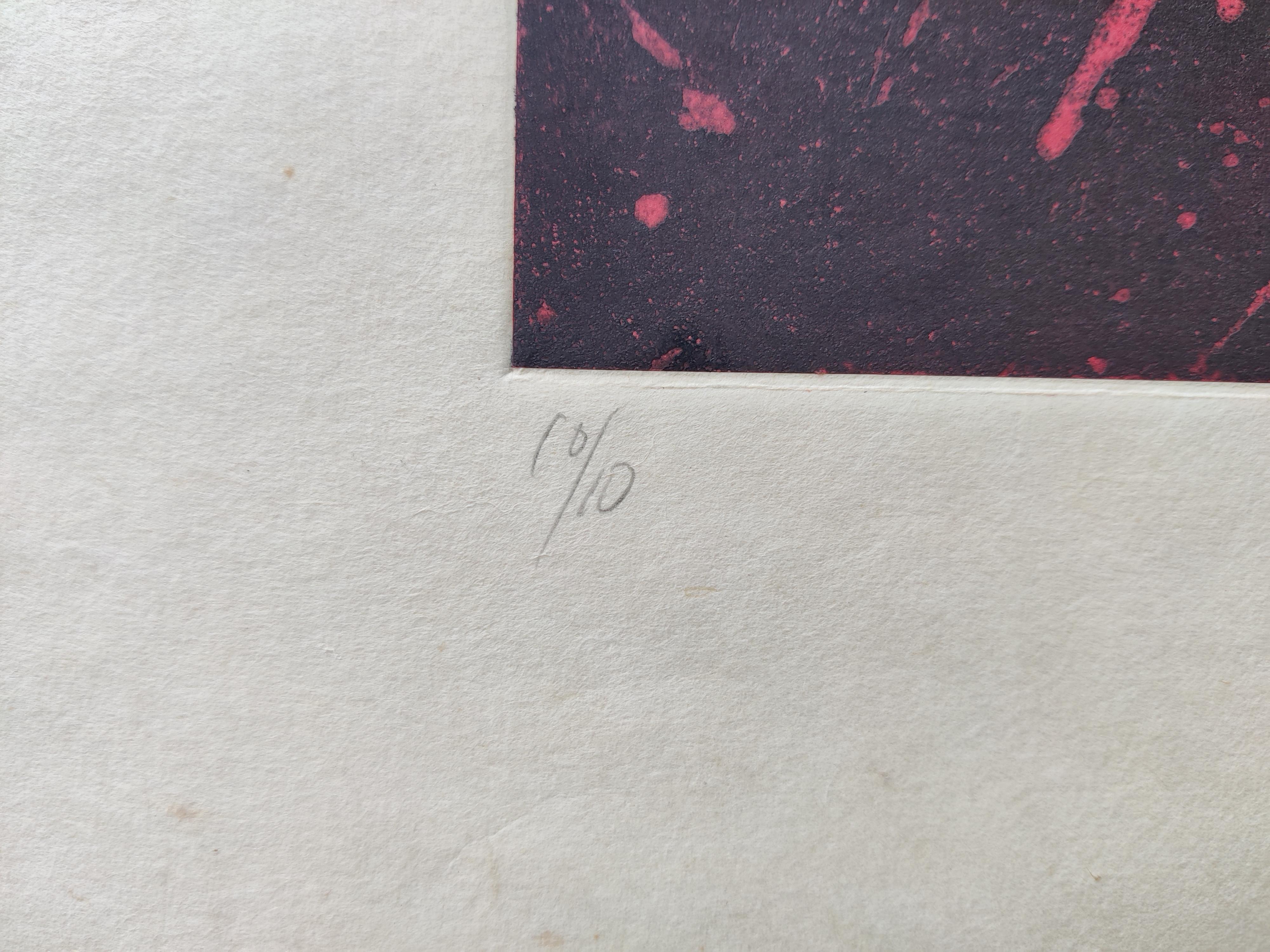 Sam Francis -- Untitled (SFE-021) For Sale 2