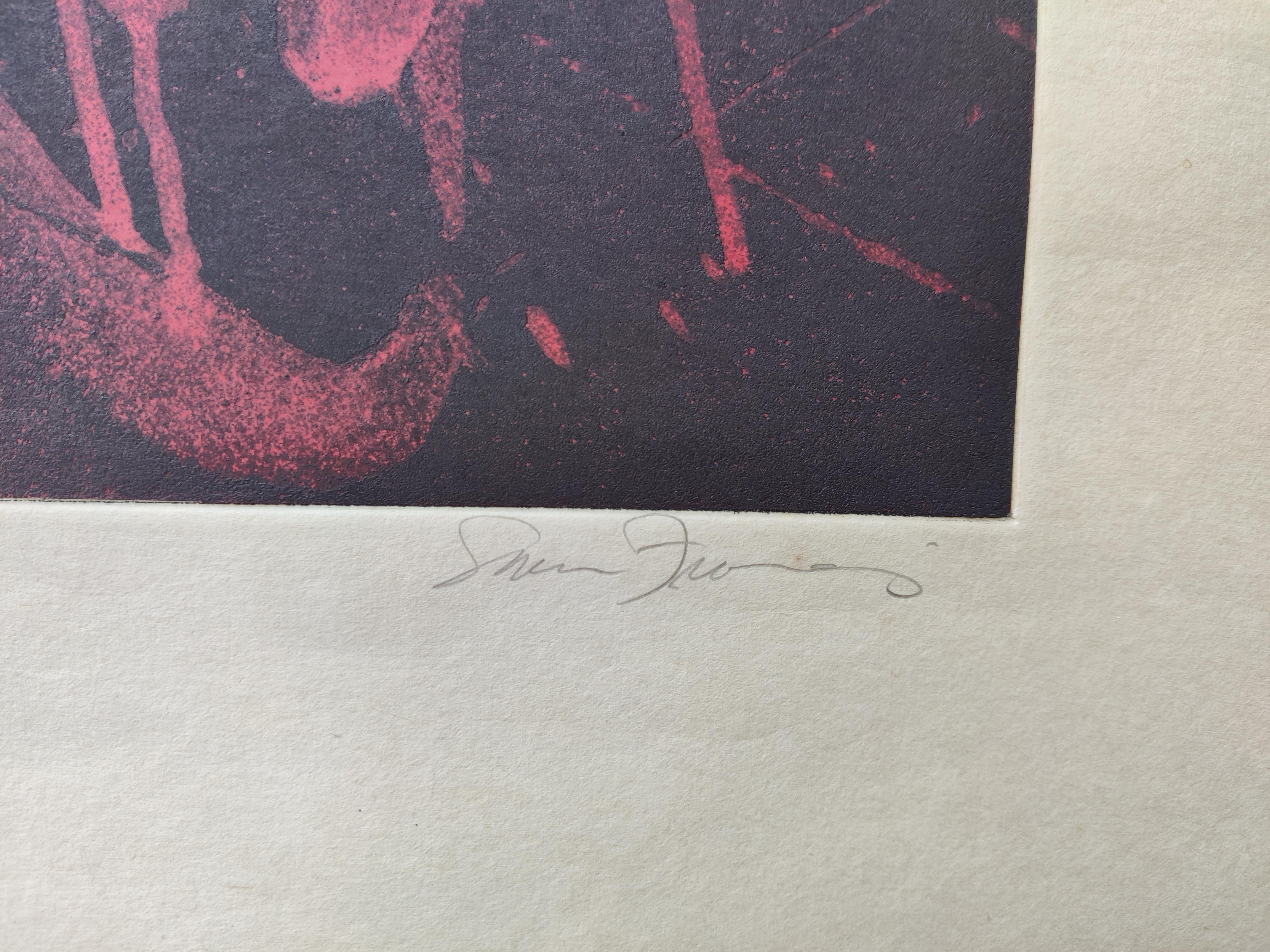 Sam Francis -- Untitled (SFE-021) For Sale 3
