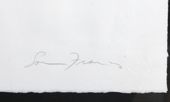 SF-197, Signed Abstract Expressionist Lithograph by Sam Francis