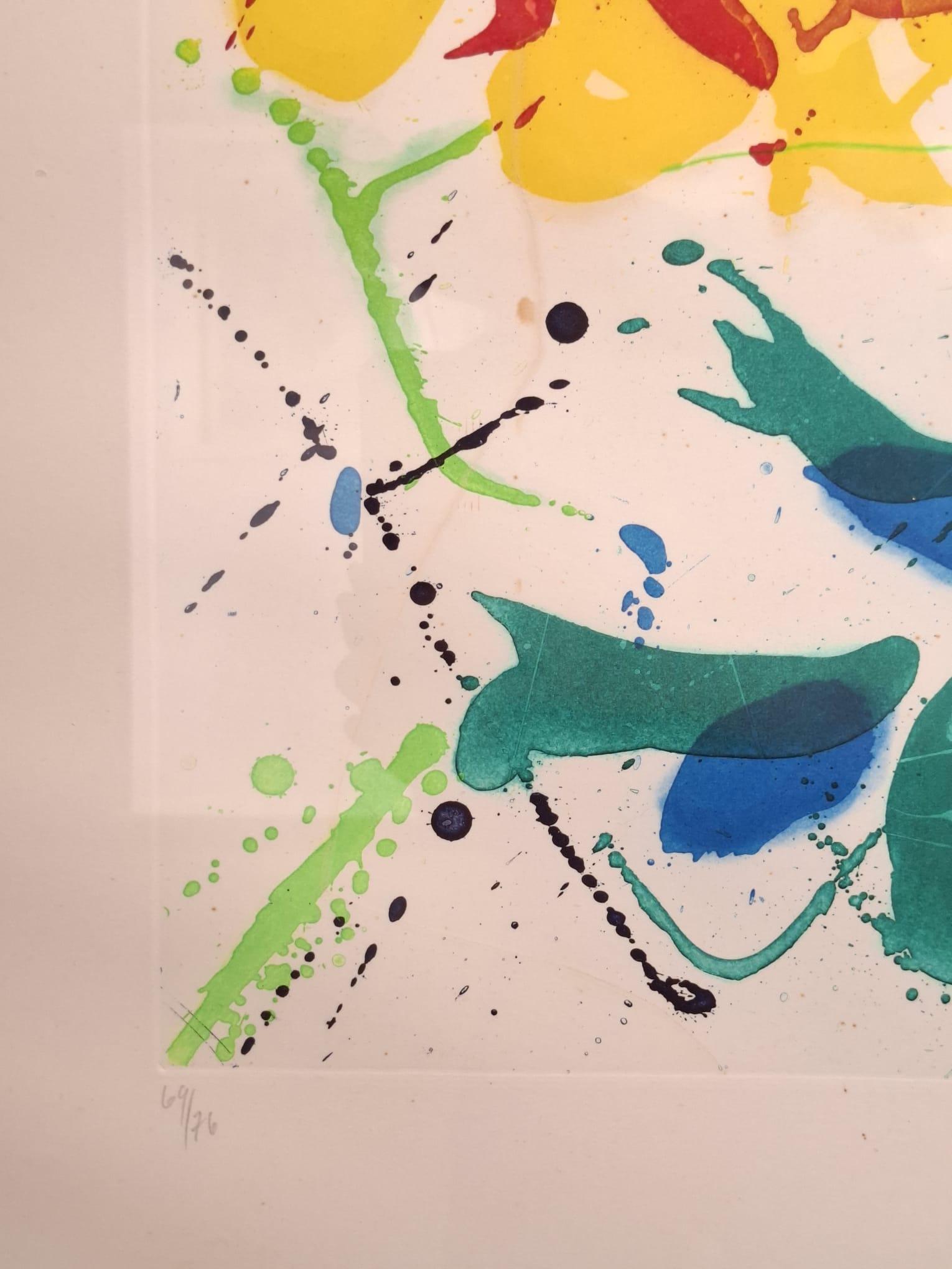 Sin título III - Print by Sam Francis