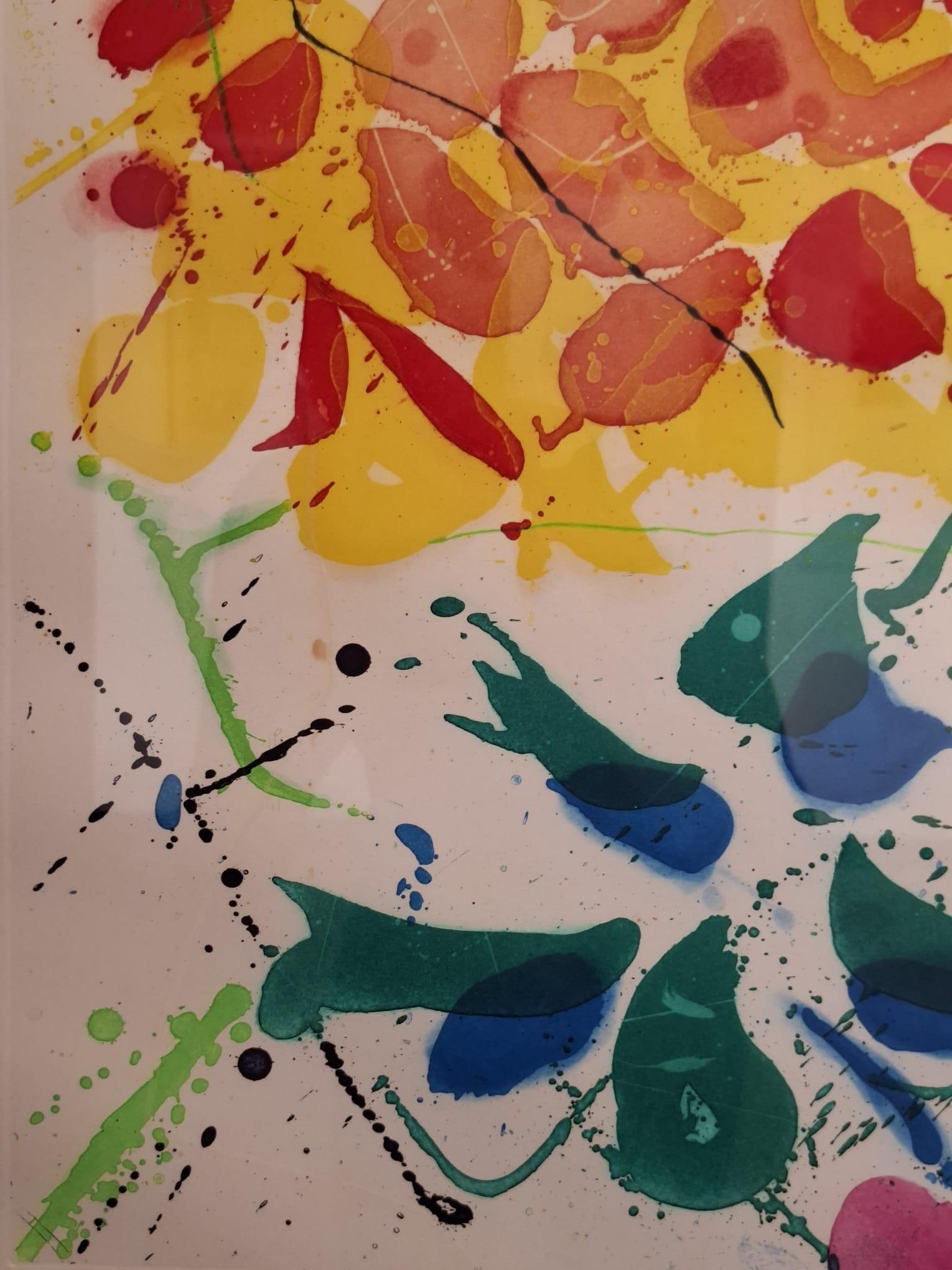 Sam Francis
Untitled III
1986
Engraving, copy 64/76
Hand signed 
88 x 99 cm 