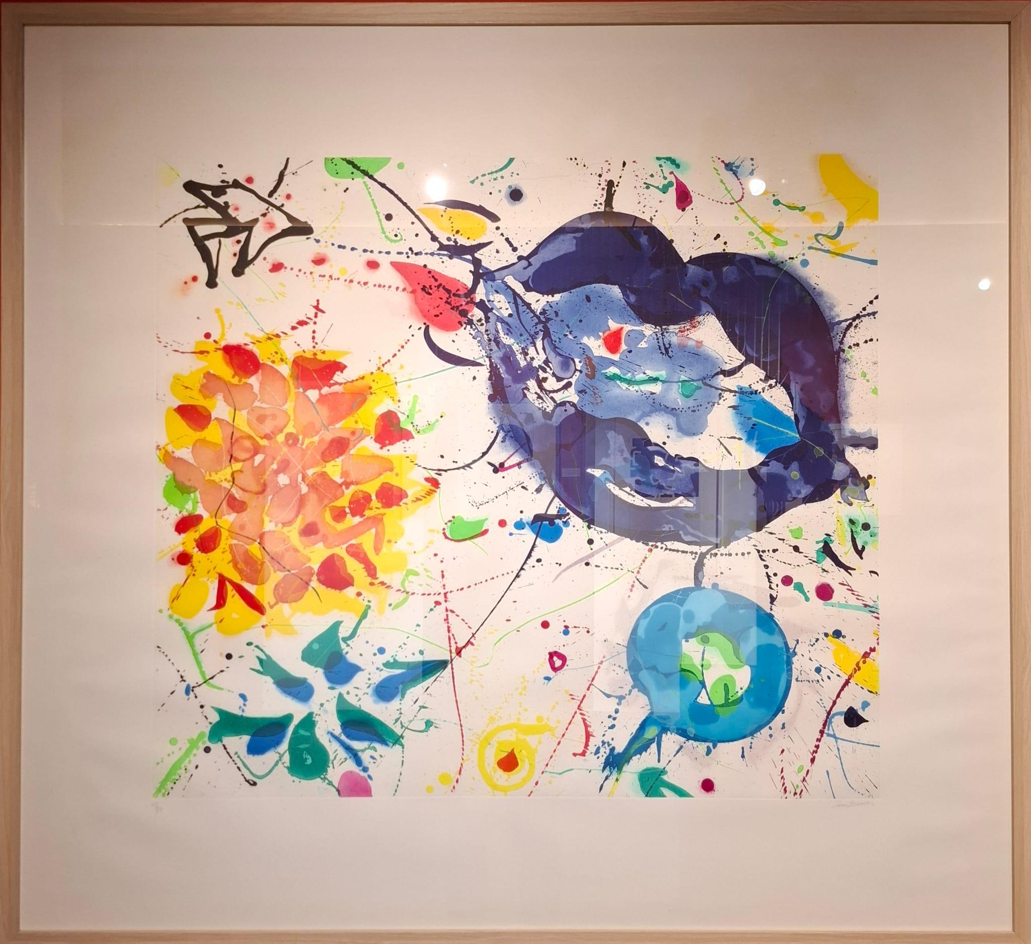 Sam Francis Abstract Print - Sin título III