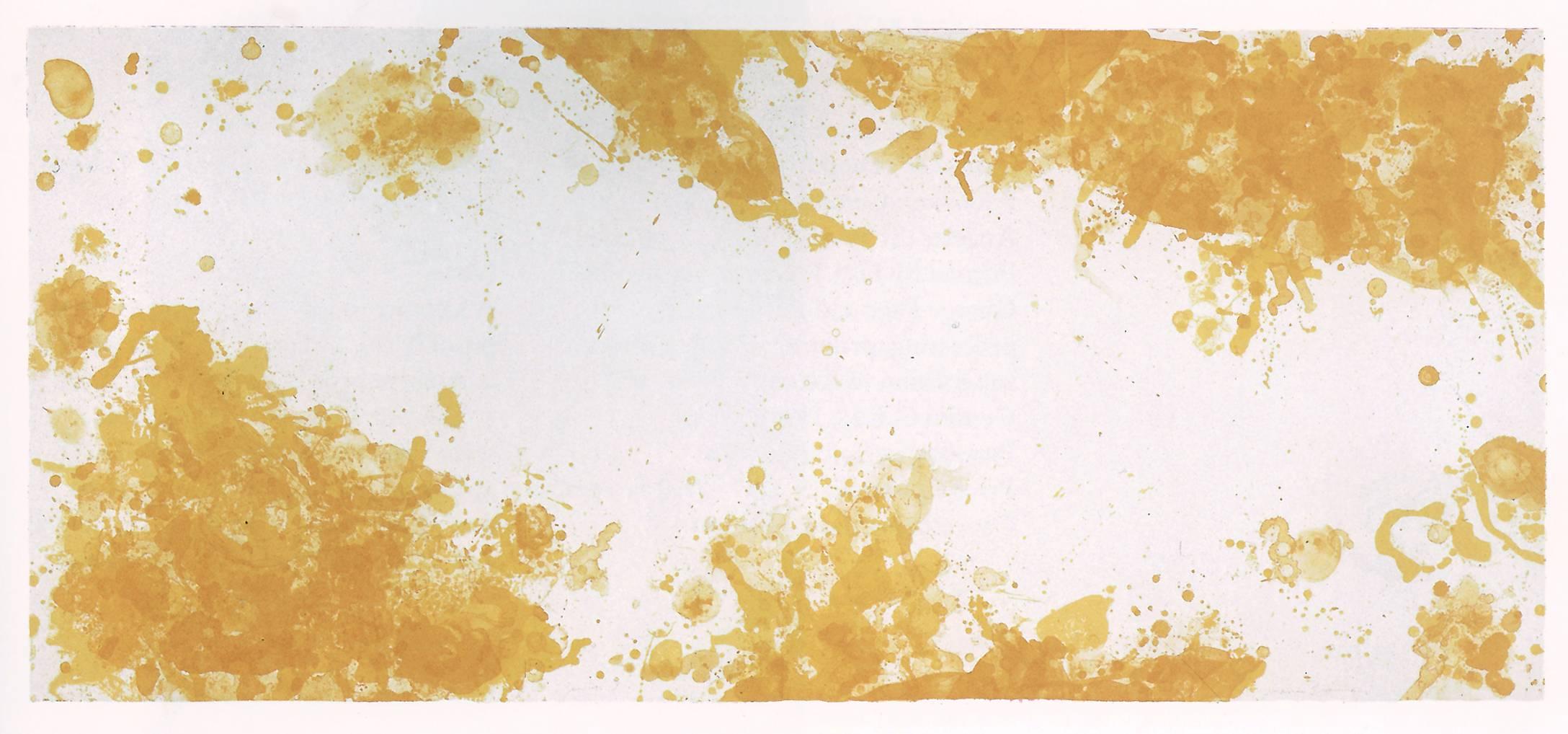 Sam Francis Print - Spleen (Yellow)